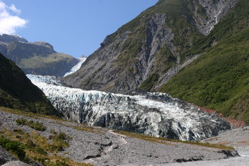 Photograph of Fox Glacier