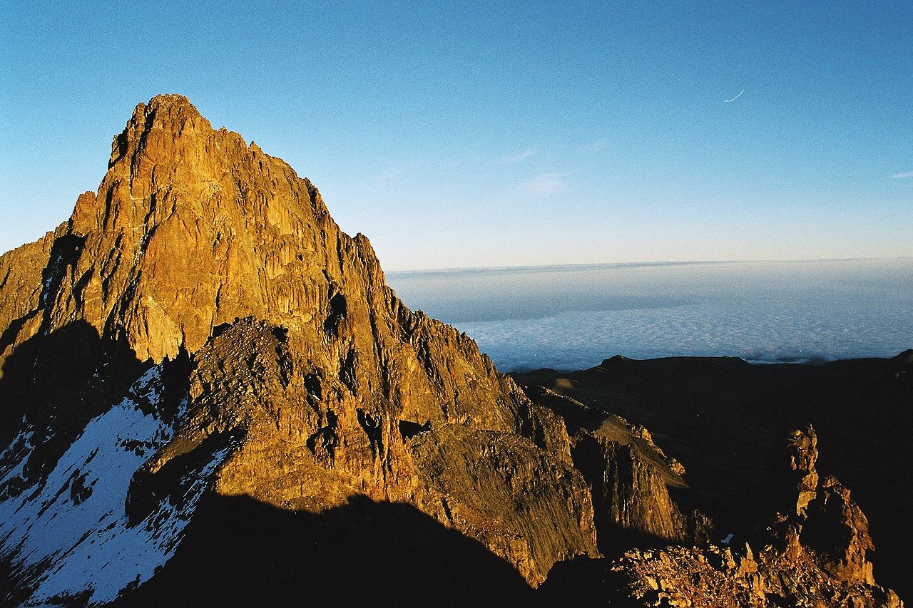 Photograph of Mount Kenya