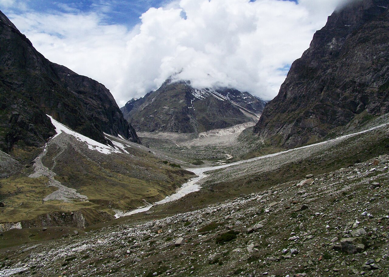 Photograph of Satopanth Glacier