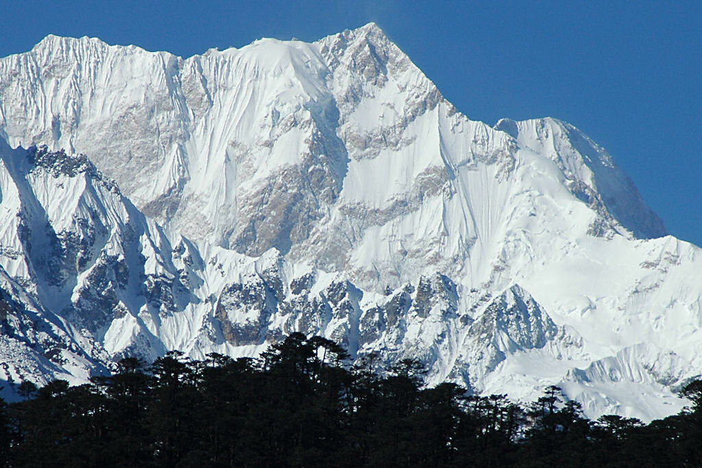 Photograph of Zemu Glacier