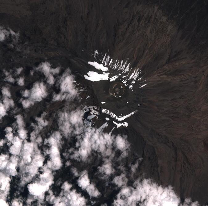 Aerial view of Furtwängler Glacier