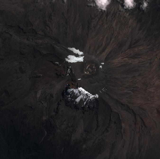 Aerial view of Furtwängler Glacier