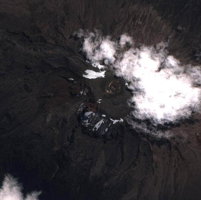 Aerial view of Furtwängler Glacier