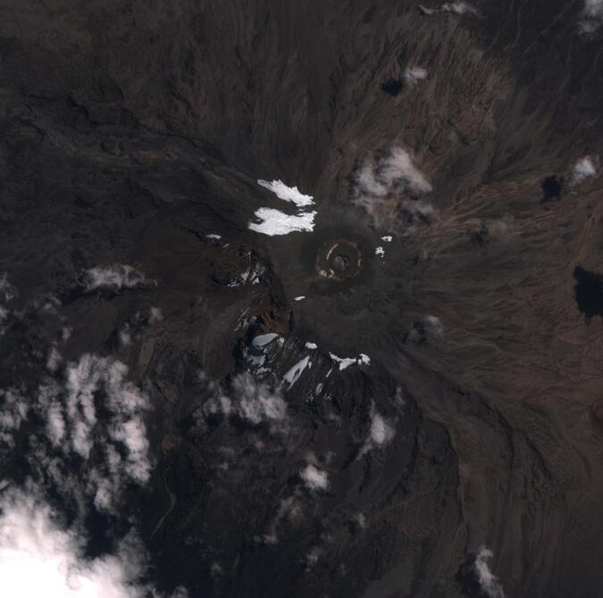 Aerial view of Furtwängler Glacier