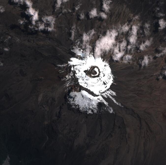 Aerial view of Furtwängler Glacier