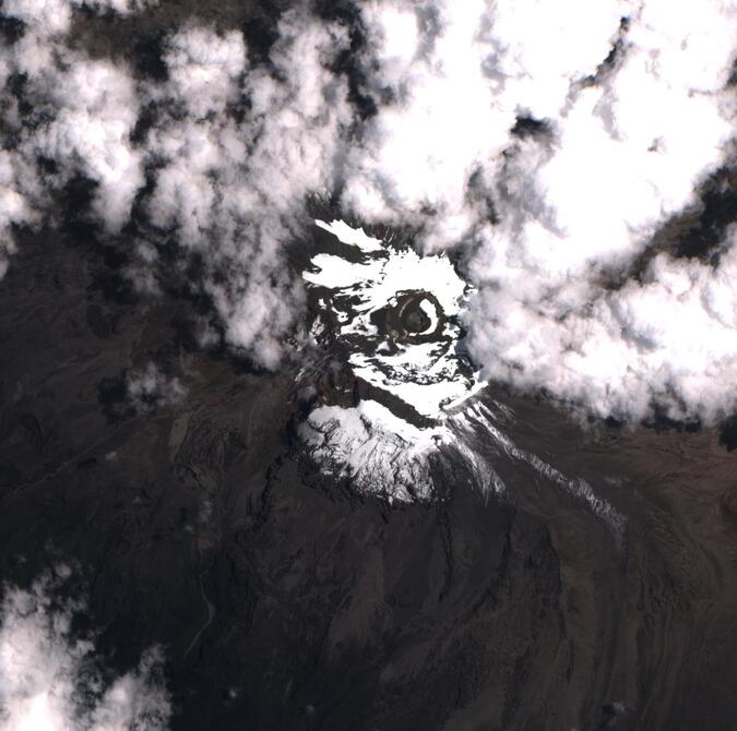 Aerial view of Furtwängler Glacier