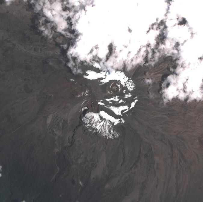 Aerial view of Furtwängler Glacier