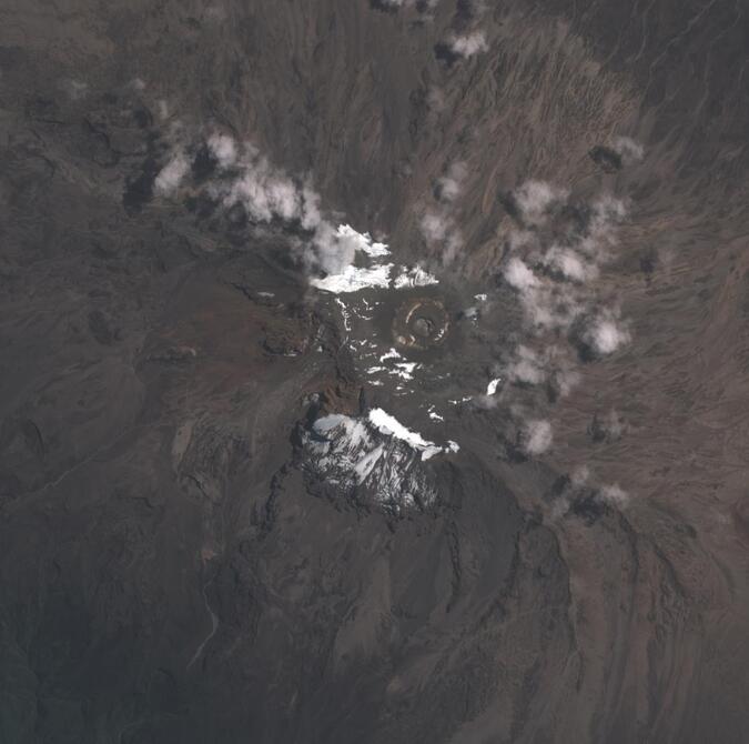 Aerial view of Furtwängler Glacier