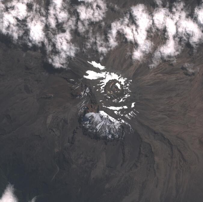 Aerial view of Furtwängler Glacier