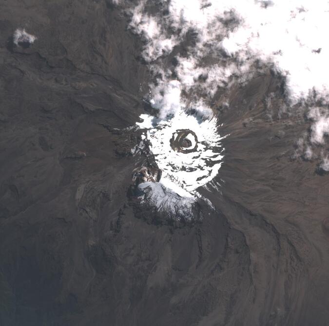 Aerial view of Furtwängler Glacier