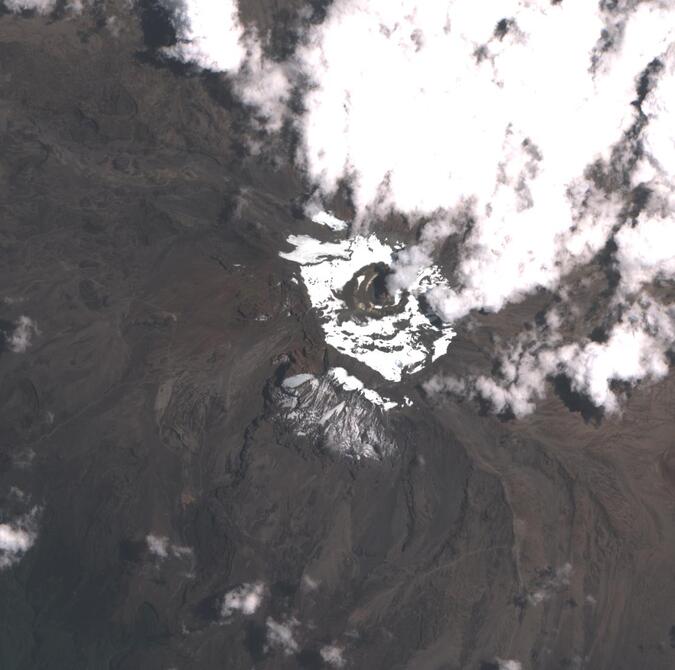 Aerial view of Furtwängler Glacier