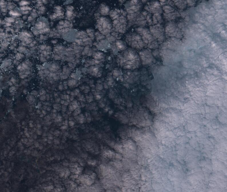 Aerial view of Humboldt Glacier - South