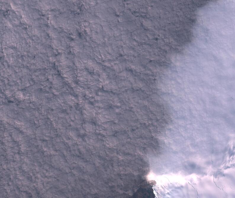 Aerial view of Humboldt Glacier - South