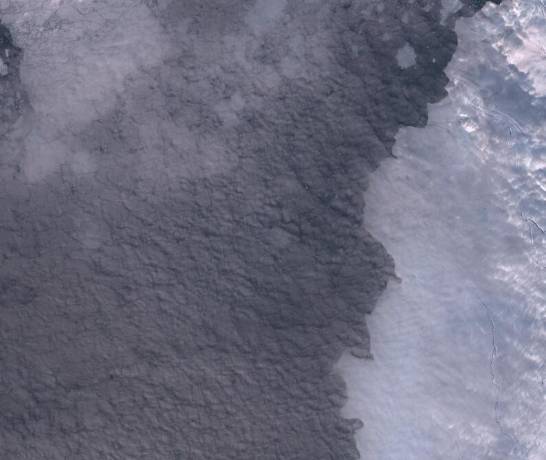 Aerial view of Humboldt Glacier - South