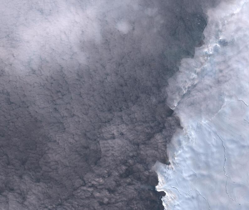 Aerial view of Humboldt Glacier - South