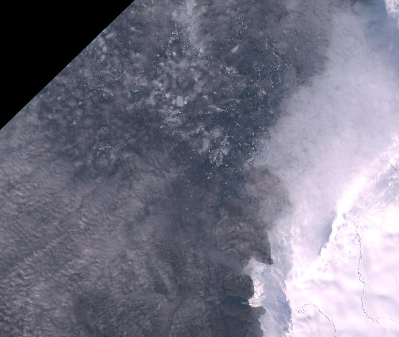 Aerial view of Humboldt Glacier - South