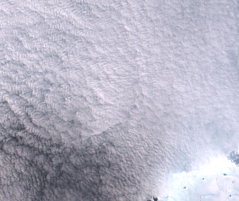 Aerial view of Humboldt Glacier - South