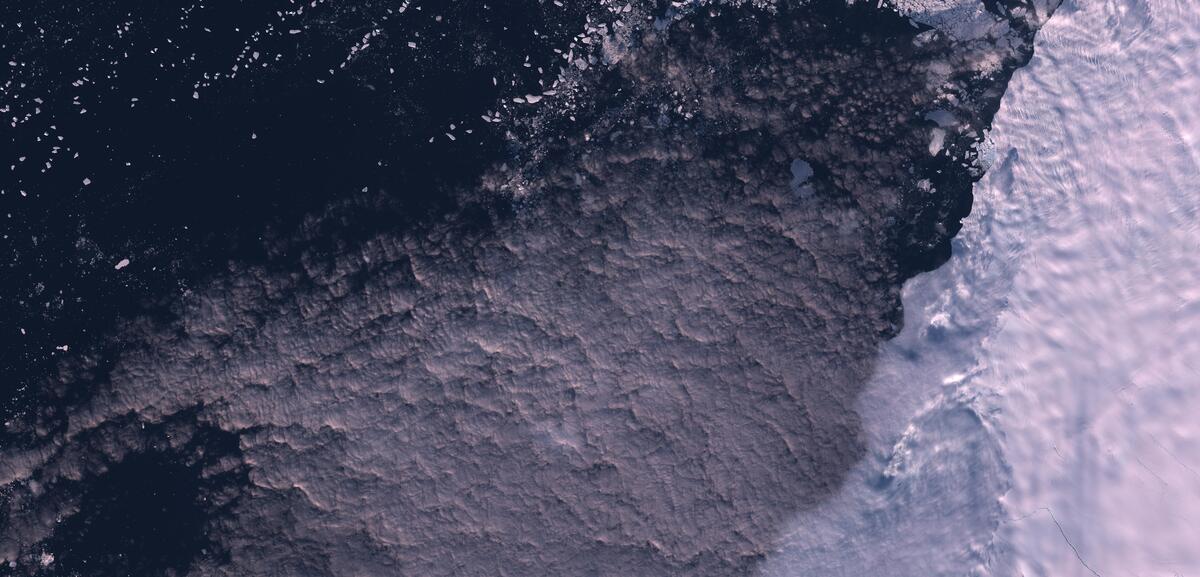 Aerial view of Humboldt Glacier