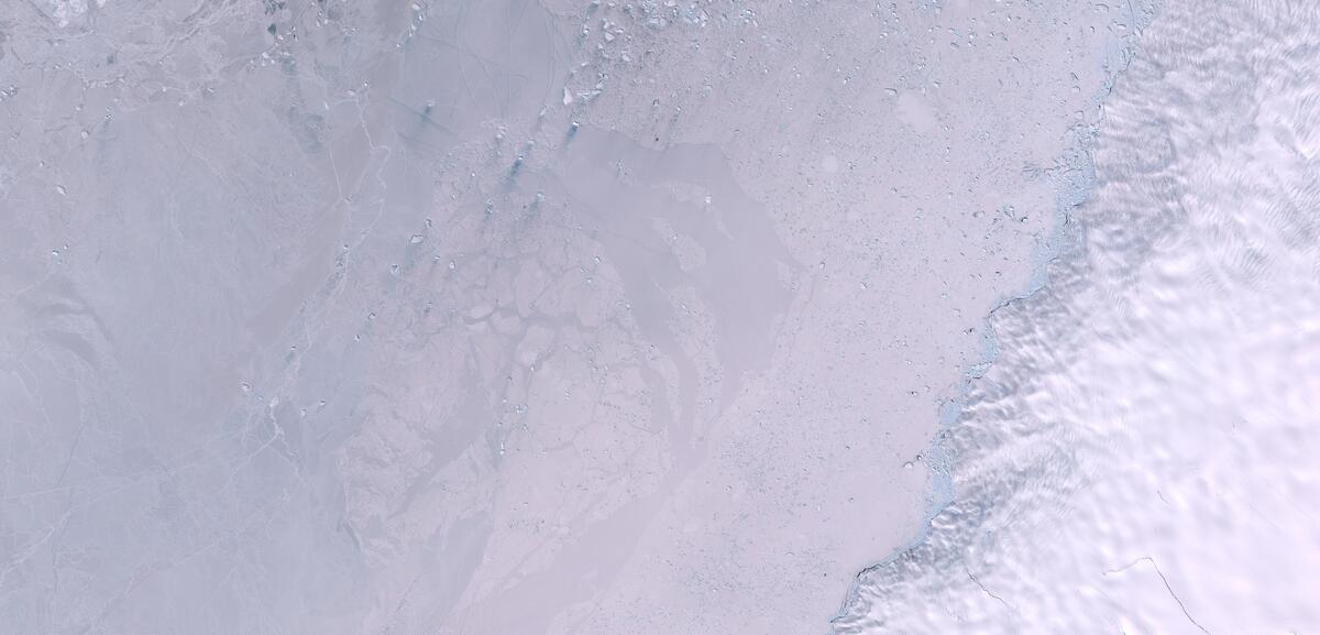 Aerial view of Humboldt Glacier