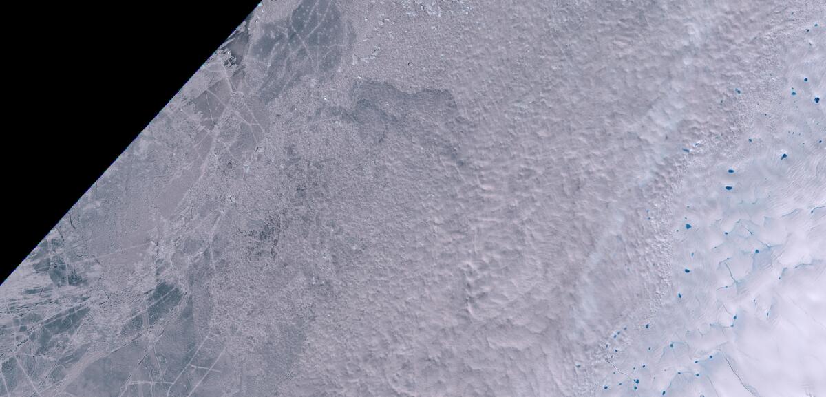 Aerial view of Humboldt Glacier