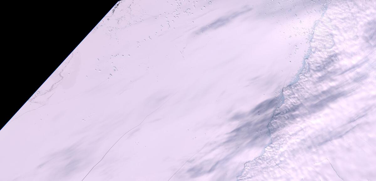 Aerial view of Humboldt Glacier