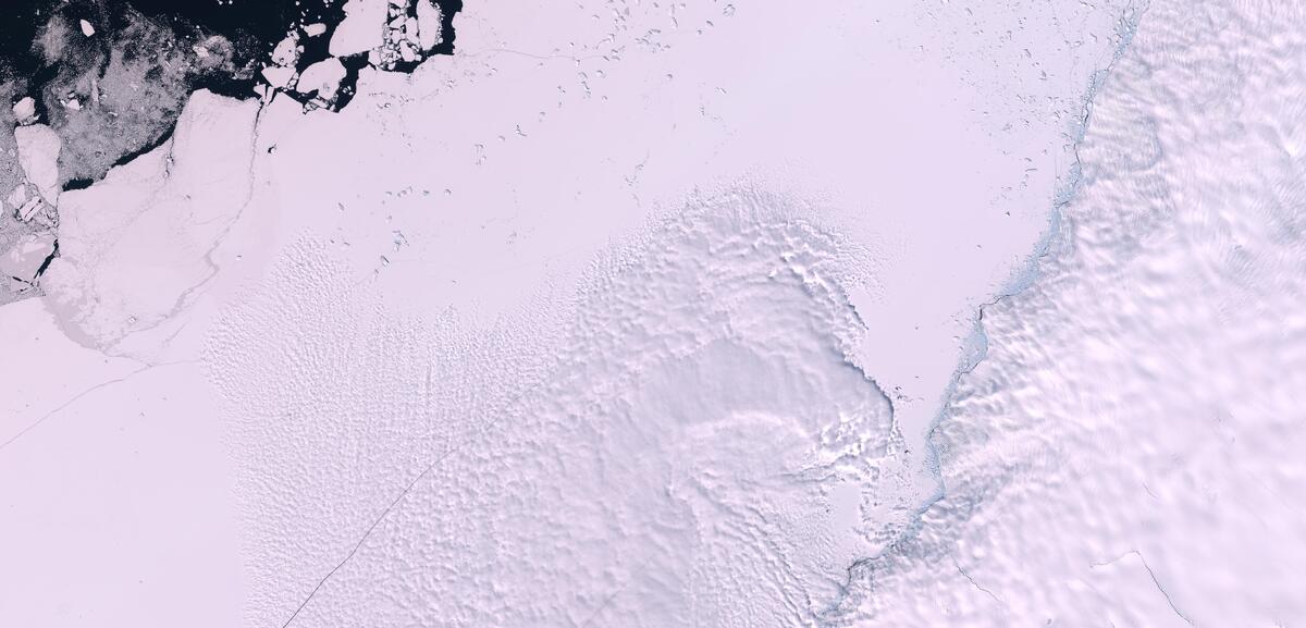 Aerial view of Humboldt Glacier