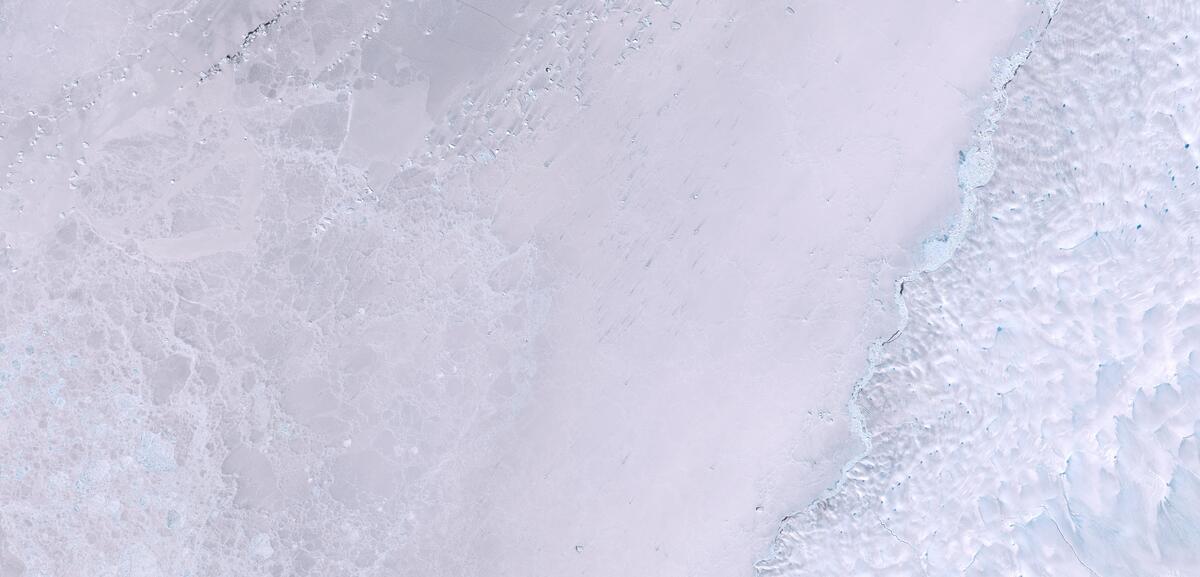 Aerial view of Humboldt Glacier