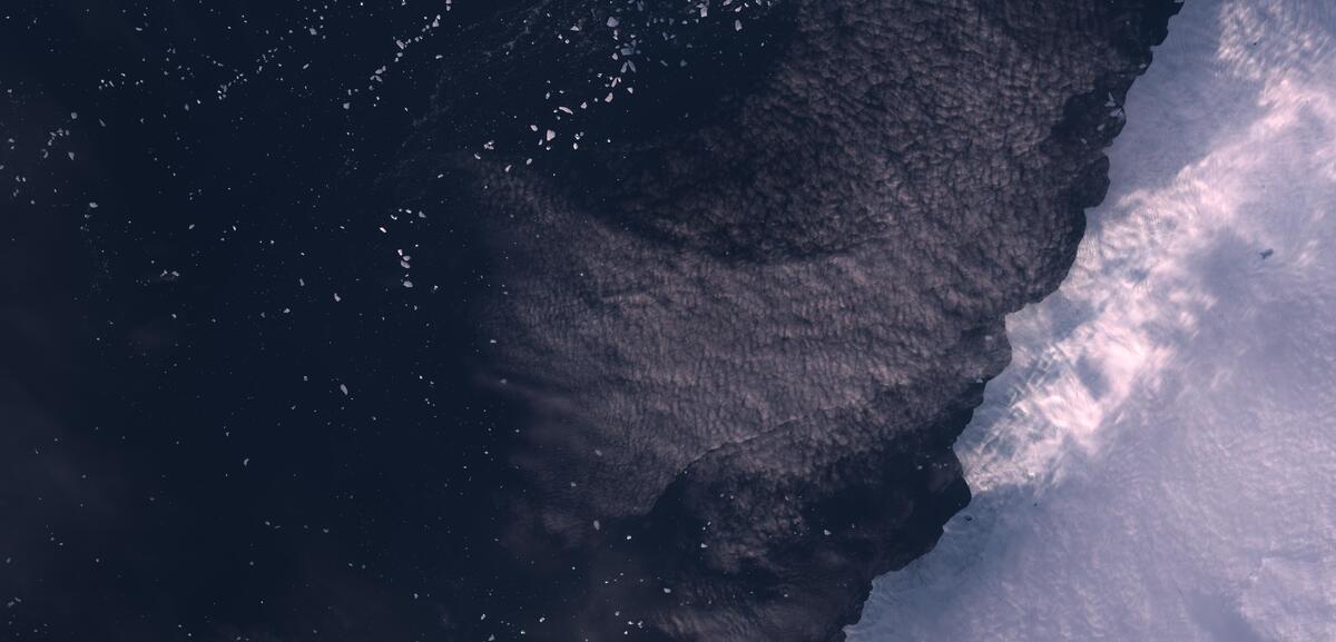 Aerial view of Humboldt Glacier