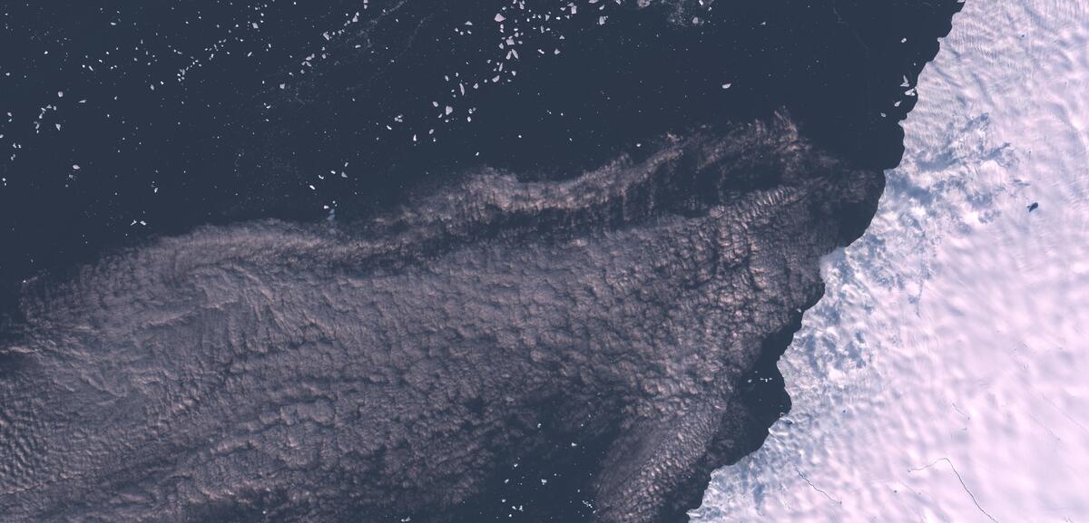 Aerial view of Humboldt Glacier