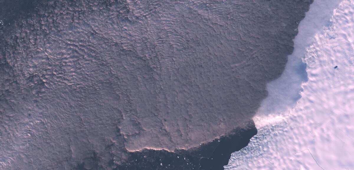 Aerial view of Humboldt Glacier