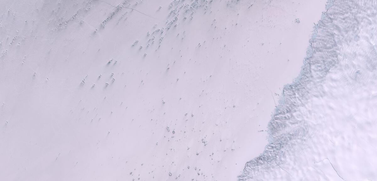 Aerial view of Humboldt Glacier