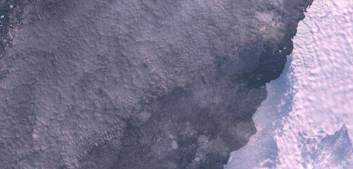 Aerial view of Humboldt Glacier