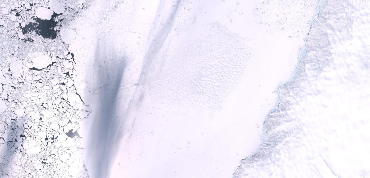 Aerial view of Humboldt Glacier