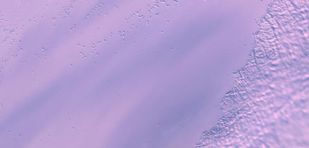 Aerial view of Humboldt Glacier