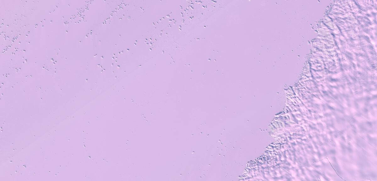 Aerial view of Humboldt Glacier