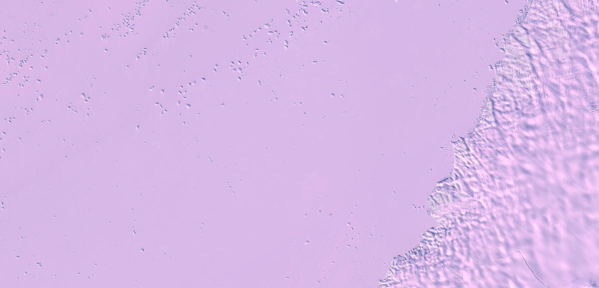 Aerial view of Humboldt Glacier