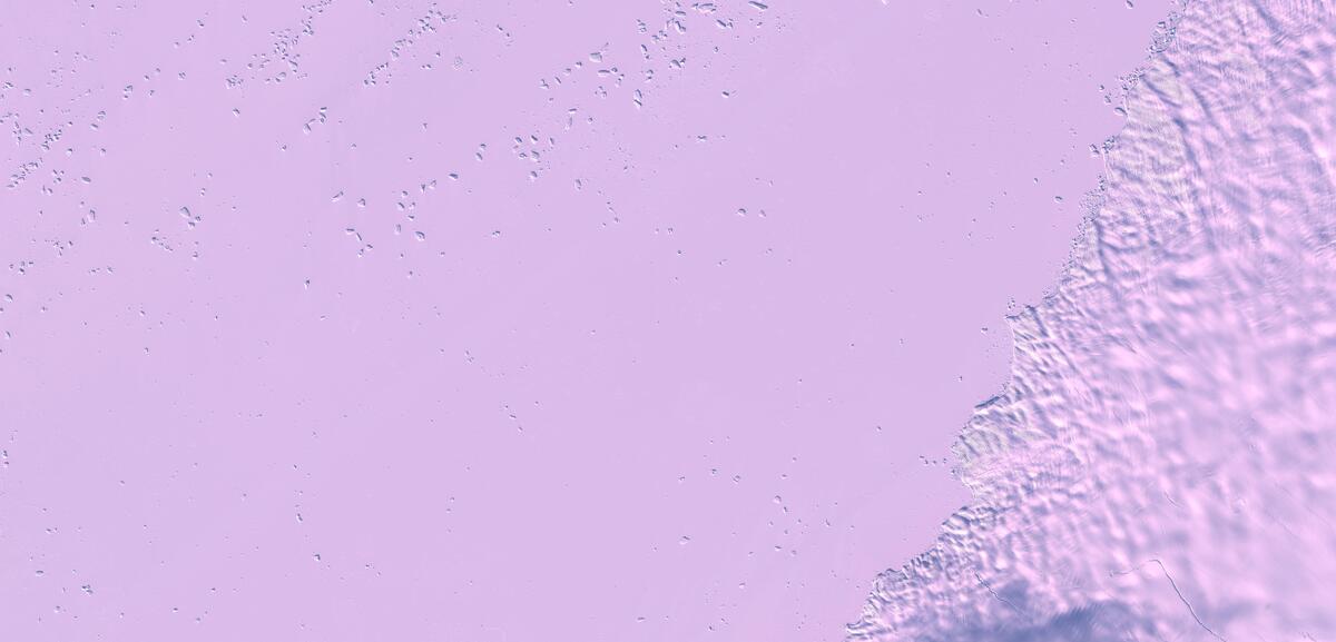 Aerial view of Humboldt Glacier