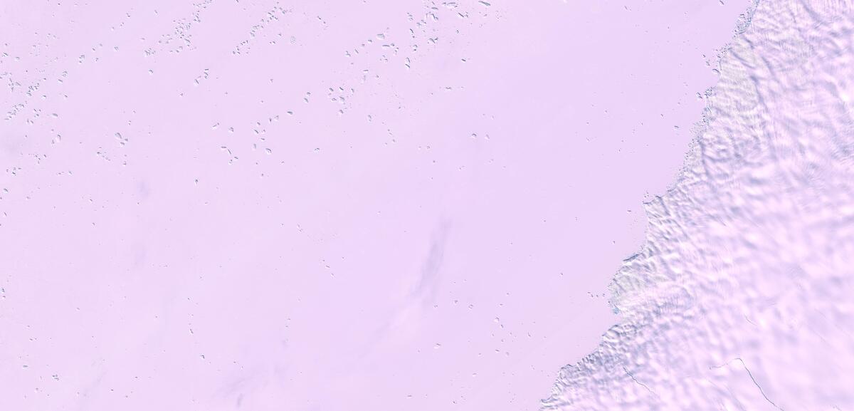 Aerial view of Humboldt Glacier