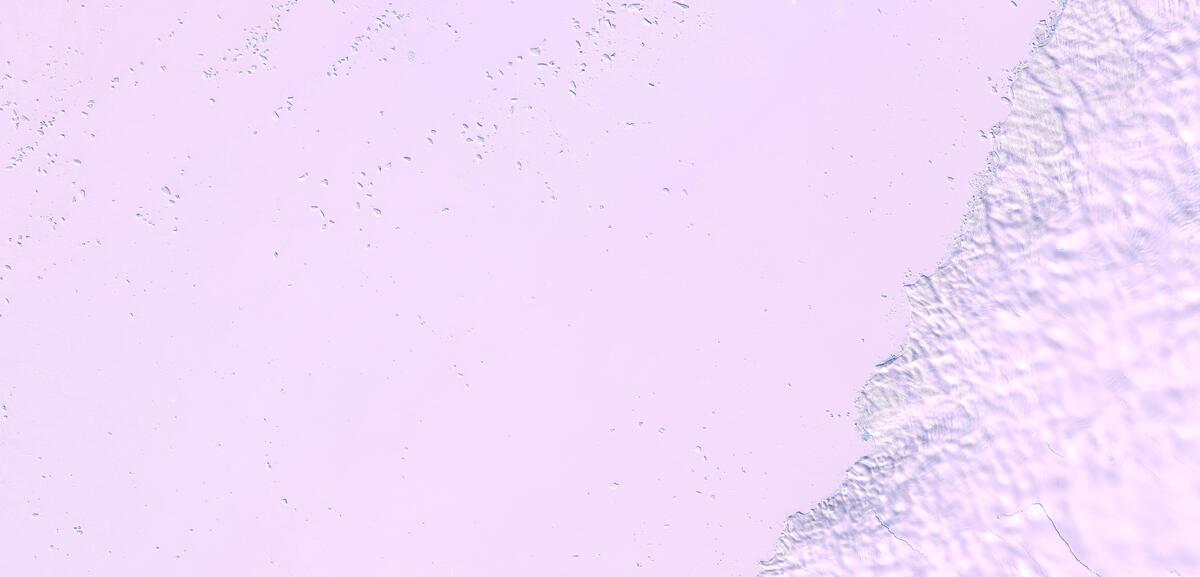 Aerial view of Humboldt Glacier