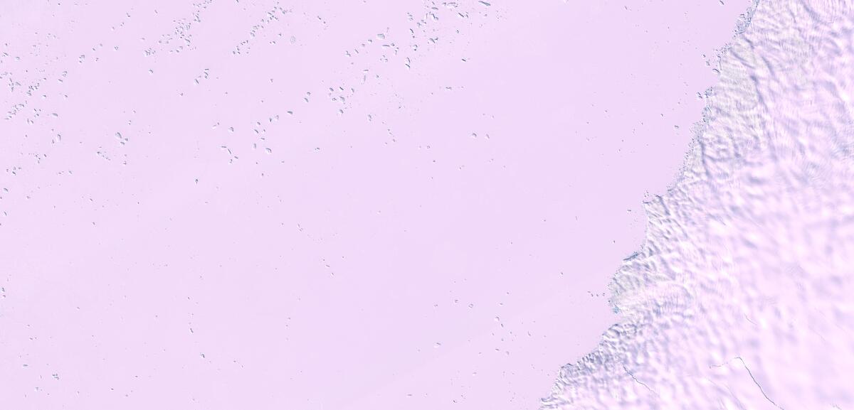Aerial view of Humboldt Glacier