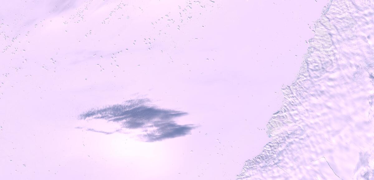 Aerial view of Humboldt Glacier