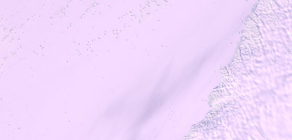 Aerial view of Humboldt Glacier