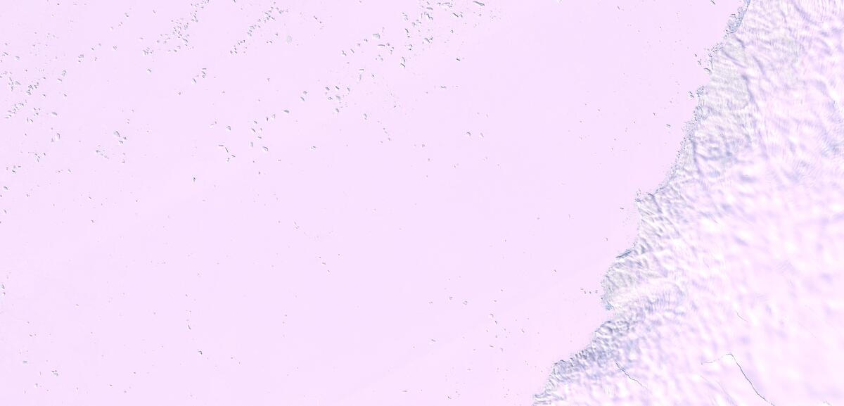 Aerial view of Humboldt Glacier