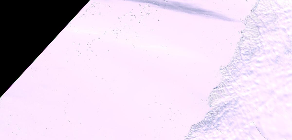 Aerial view of Humboldt Glacier