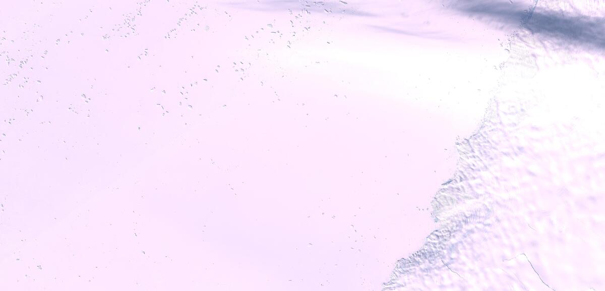 Aerial view of Humboldt Glacier