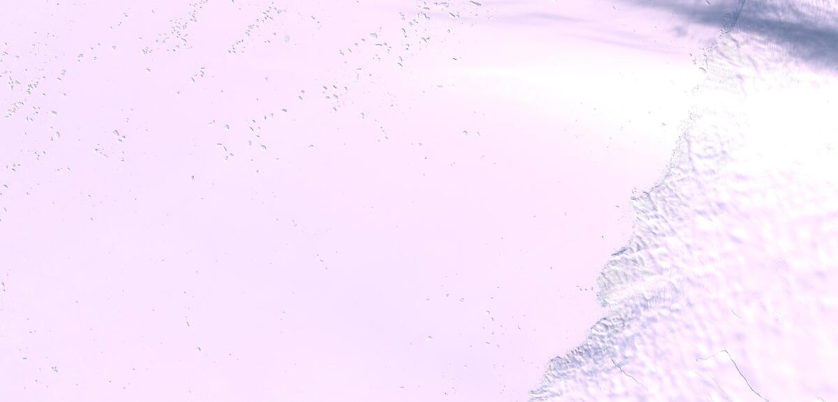 Aerial view of Humboldt Glacier
