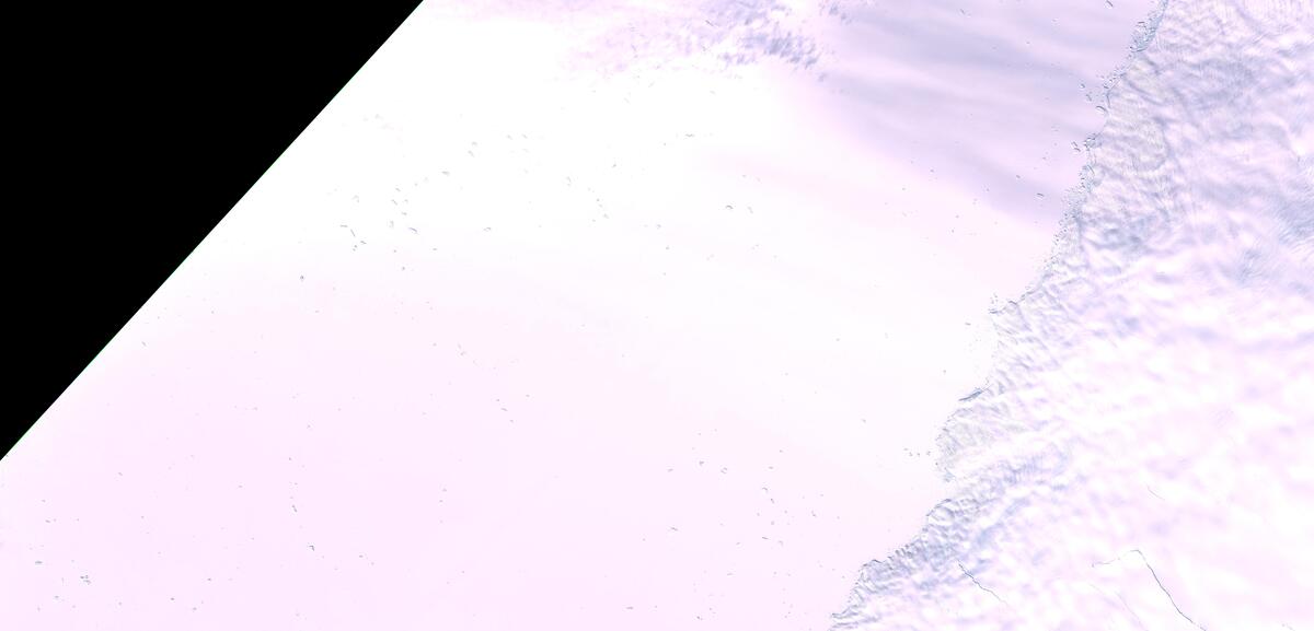 Aerial view of Humboldt Glacier