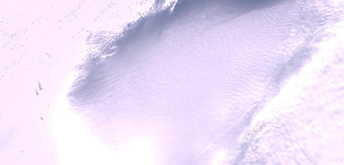 Aerial view of Humboldt Glacier