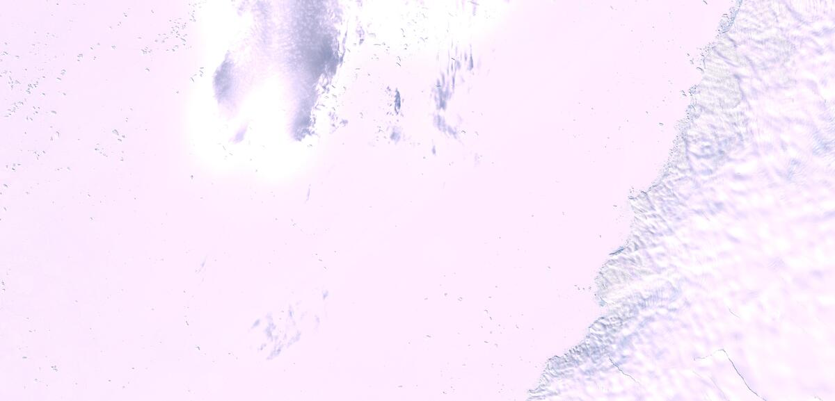 Aerial view of Humboldt Glacier