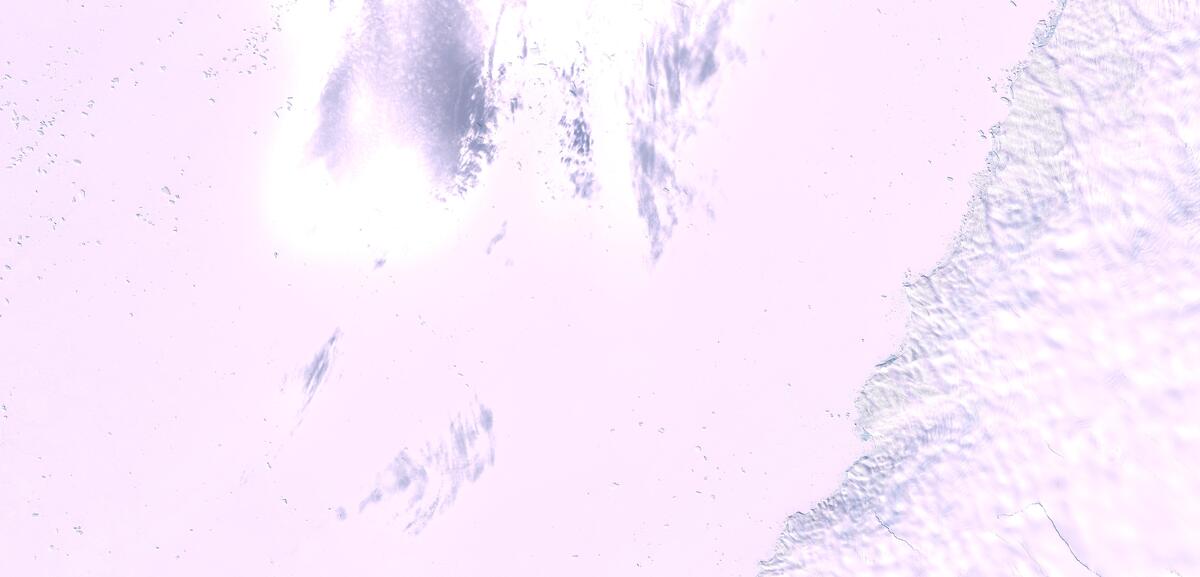 Aerial view of Humboldt Glacier